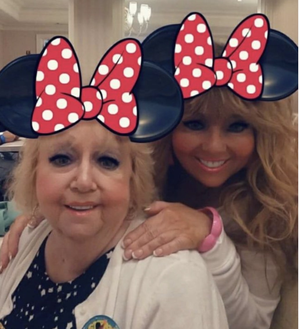 Anne and a loved one smiling together